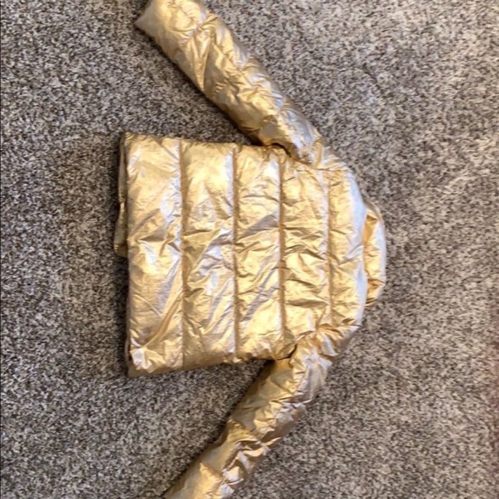 J Crew Metallic Puffer Jacket - Picture 6 of 7